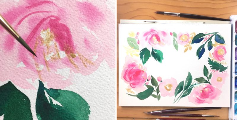 Clever Custom Watercolor Invitations