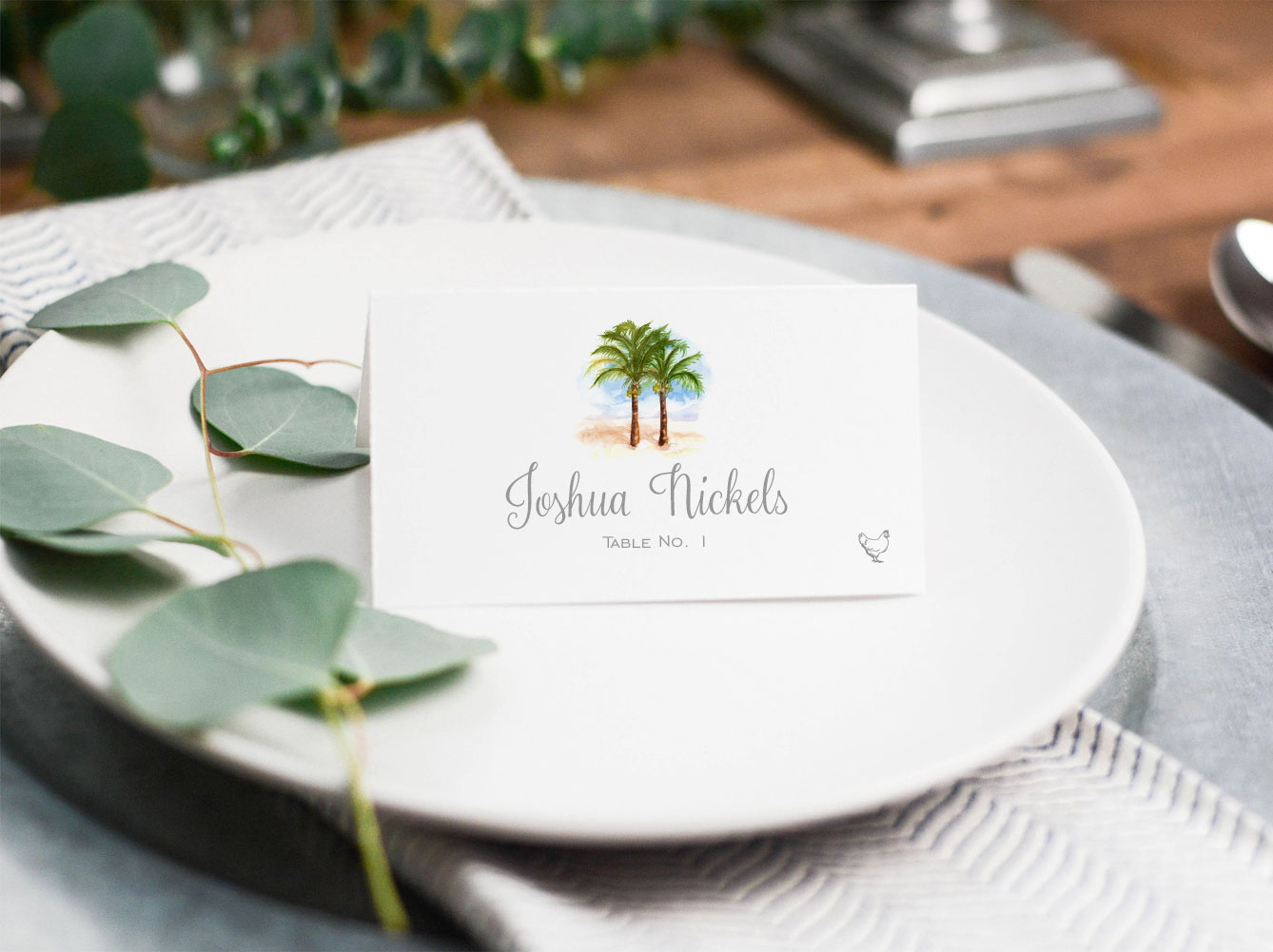 Wedding Place Cards Etiquette | Mospens Studio