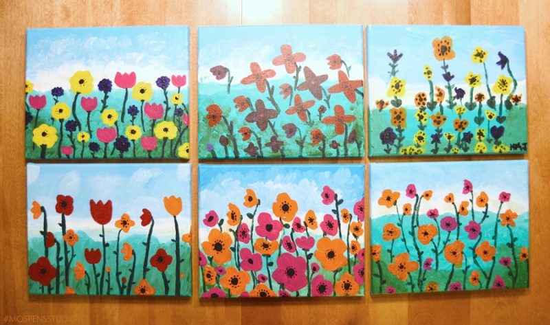 Host a D.I.Y. Art Canvas Painting Party – Mospens Studio