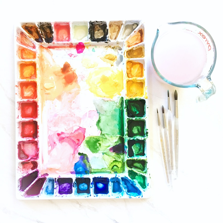 Essential watercolor painting supplies — The Crafts Curator
