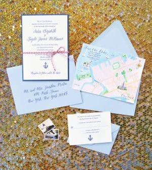 Sea Worthy Nautical Wedding Invitations Mospens Studio