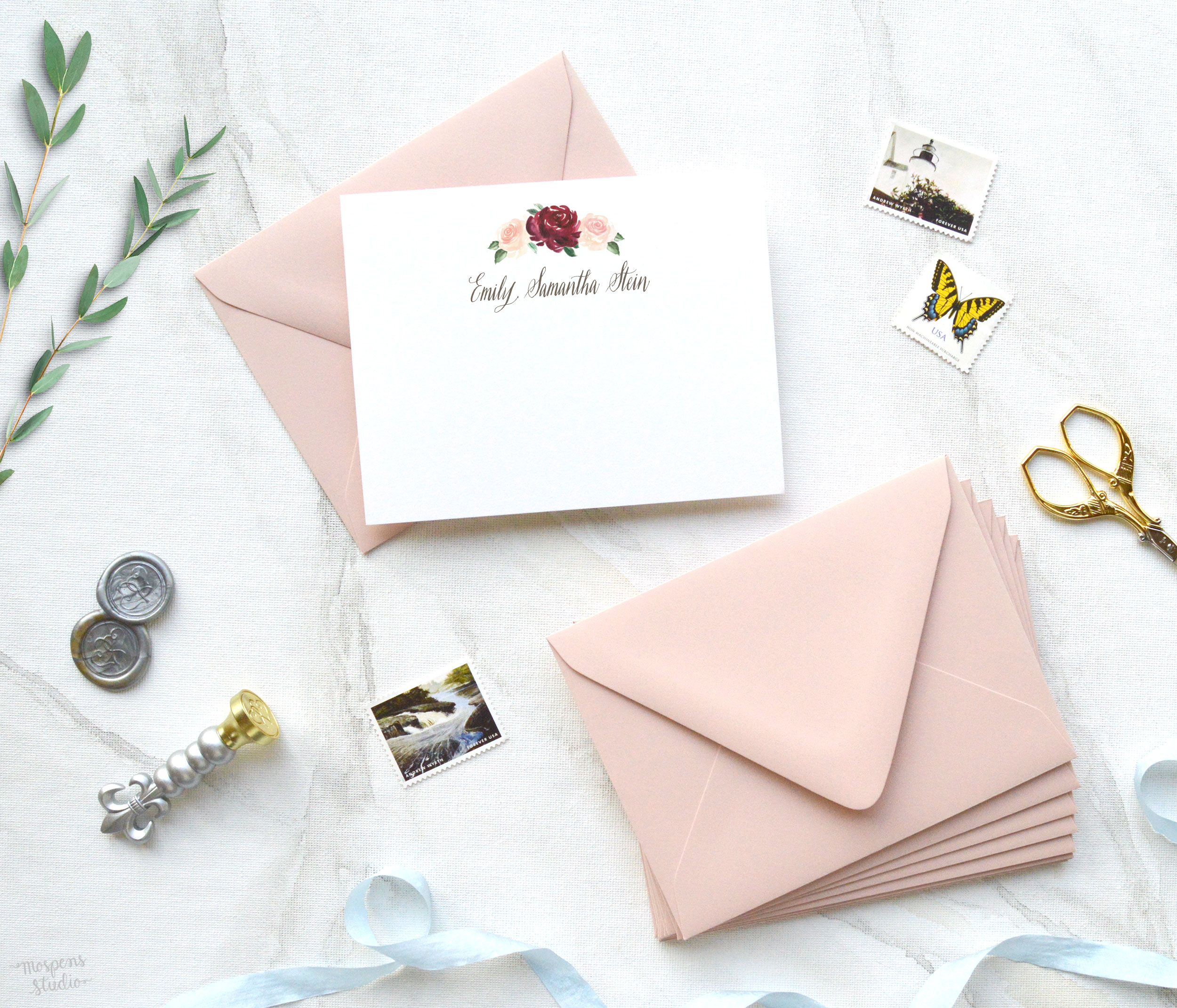 Personalized Stationery & Custom Note Cards